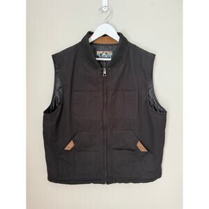 EDTREK Waterproof Concealed Carry Vest 10 Pockets Versatile Canvas Vest Size XL